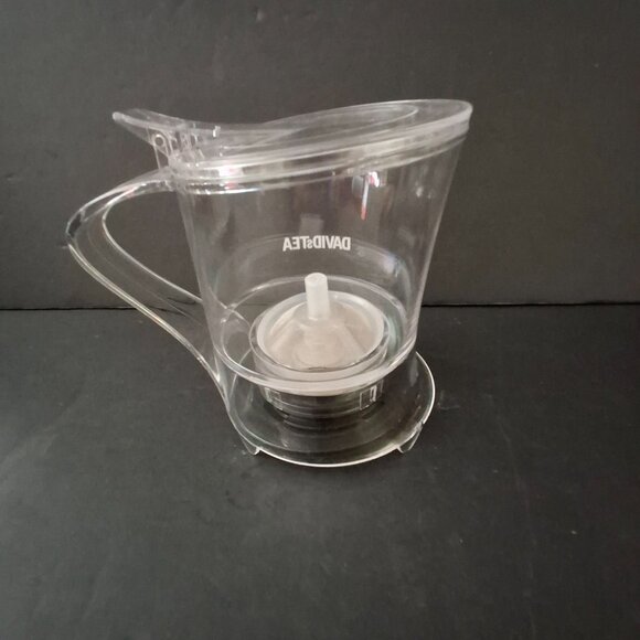 Davids Tea The Steeper BPA-free Tritan Clear 18 oz Recipe Card Latte Pop Iced - Picture 4 of 11